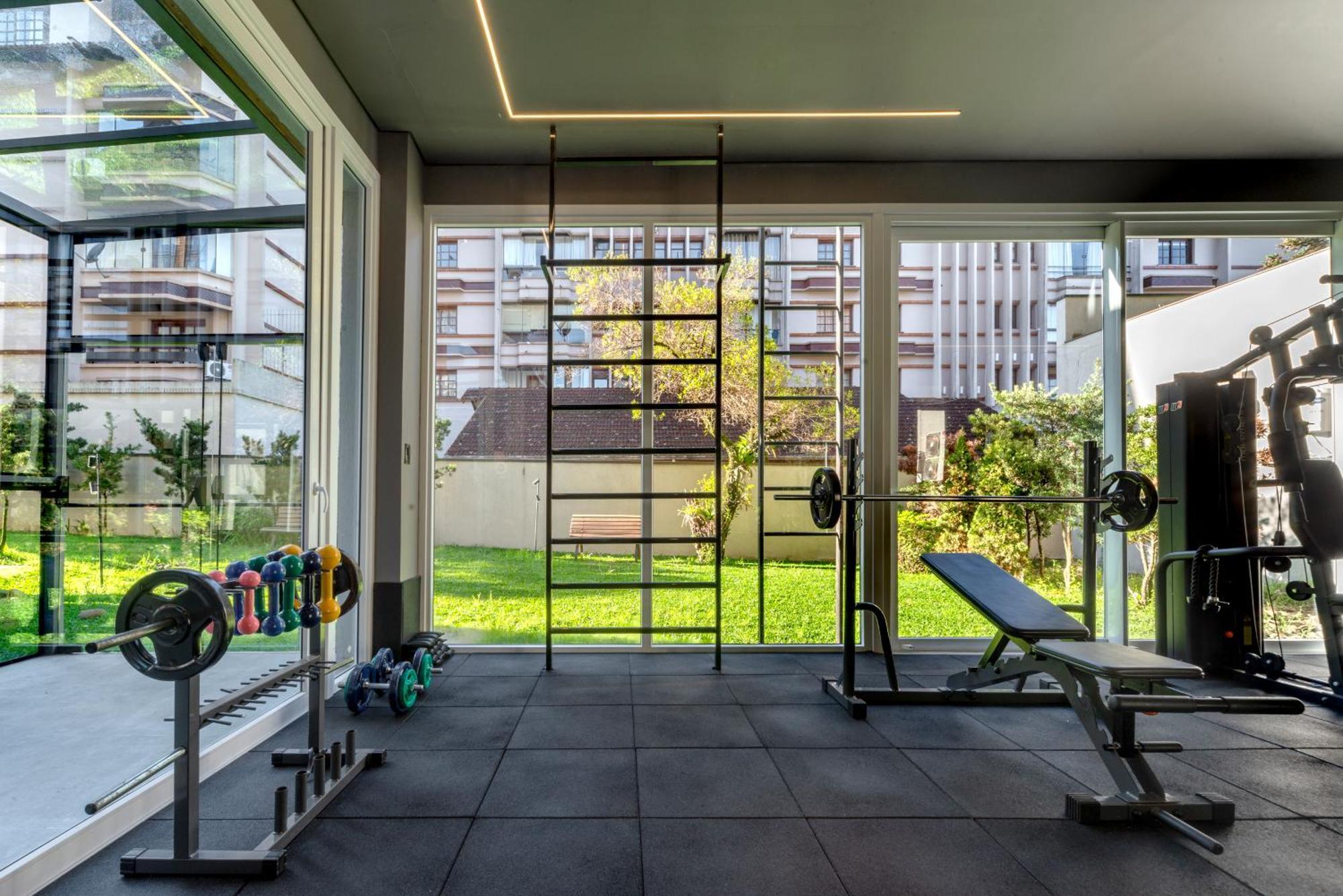 Hotel Laghetto Stilo Borges Gramado Exterior foto The gym at the 1001